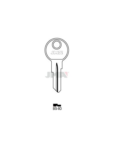 LLAVE JMA ACERO BS 9 (C)