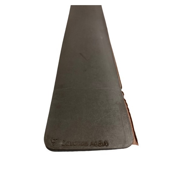 TIRAS CUÑA ALBA 50X4MM. 50CM. LISA (UNIDAD)