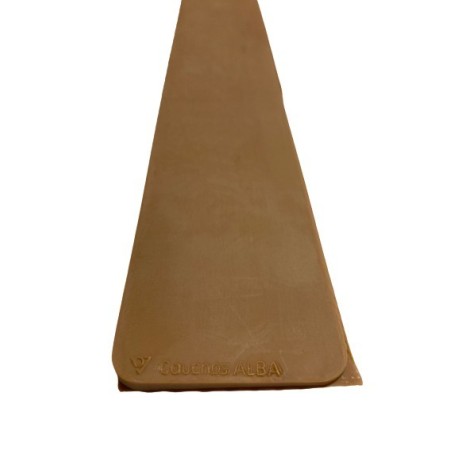TIRAS CUÑA ALBA 50X4MM. 50CM. LISA (UNIDAD)