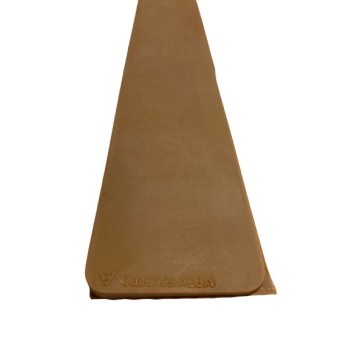 TIRAS CUÑA ALBA 50X4MM. 50CM. LISA (UNIDAD)