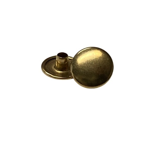 BROCHE  PACK 8100/5 LATON PARTE CALOTE (100UDS)