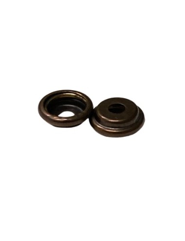 BROCHE  PACK 8100/5 LATON PARTE HEMBRA (100UDS)