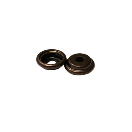 BROCHE  PACK 8100/5 LATON PARTE HEMBRA (100UDS)