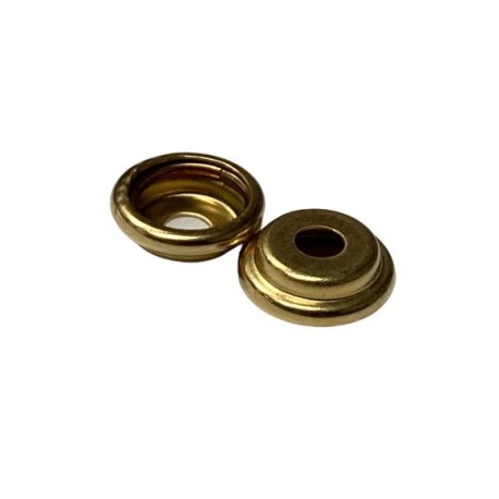 BROCHE  PACK 8100/5 LATON PARTE HEMBRA (100UDS)