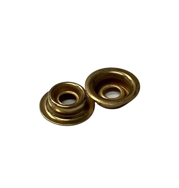 BROCHE  PACK 8100/5 LATON PARTE MACHO (100UDS)