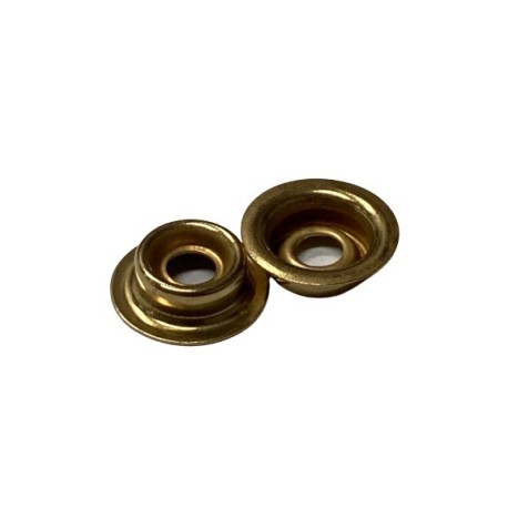 BROCHE  PACK 8100/5 LATON PARTE MACHO (100UDS)