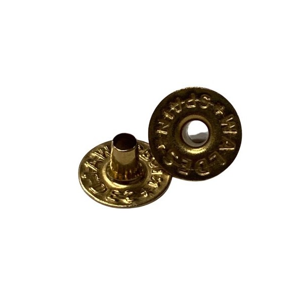 BROCHE  PACK 8100/5 LATON PARTE PINCHE (100UDS)