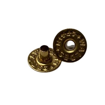 BROCHE  PACK 8100/5 LATON PARTE PINCHE (100UDS)