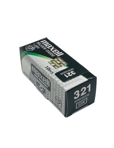 PILA OXIDO PLATA 321 MAXELL (UNIDAD)