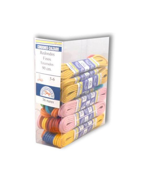 CORDONES TRANSPARENT ENCER. GRUESOS 090CM