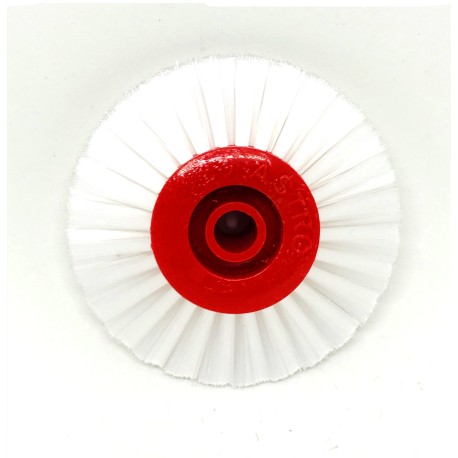 CEPILLO CIRCULAR CONVERGENTE 80MM EJE.10 CERDA NEGRA