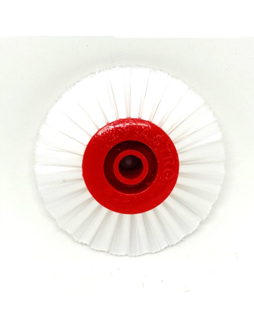 CEPILLO CIRCULAR CONVERGENTE 80MM EJE.10 CERDA NEGRA