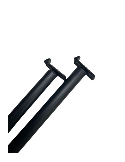 PERNITO VARILLA PLASTICO 24CM C/TERMINAL (CAJA 200 UDS)