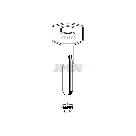 LLAVE JMA SEGUR. MSM 1D