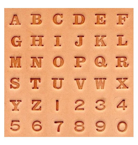ALFABETO 1/4 ESTUCHE LETRAS STANDAR 8134
