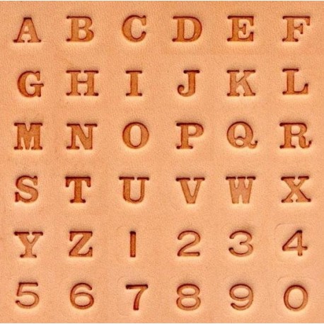 ALFABETO 1/4 ESTUCHE LETRAS STANDAR 8134