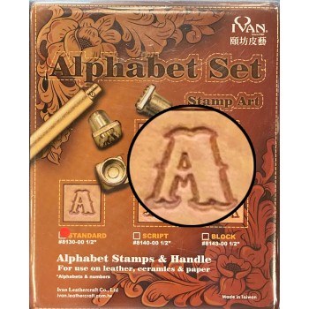 ALFABETO 1/2" 8130 LETRA STANDAR (13MM APROX)