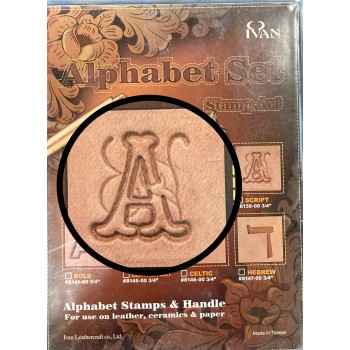 ALFABETO 3/4" 8139 LETRA STARNDAR (19MM APROX)