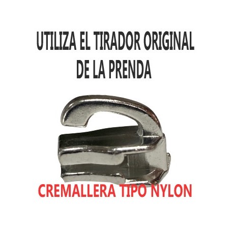 CURSOR SIN TIRADOR CREMALLERA NYLON N5 LIBRE