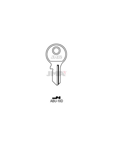 LLAVE JMA ACERO ABU 10D (C)