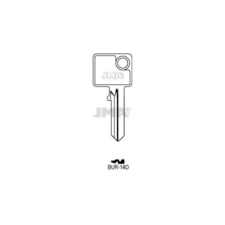 LLAVE JMA ACERO BUR 14D (C)