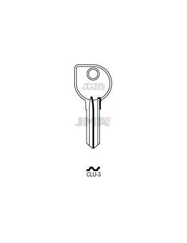LLAVE JMA ACERO CLU 3 (C) (CLU2)
