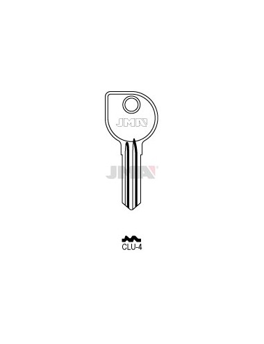 LLAVE JMA ACERO CLU 4 (C) (CLU3R)