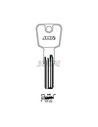 LLAVE JMA SEGUR. TIT 23