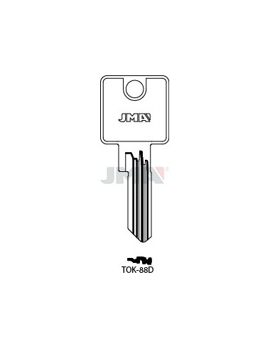 LLAVE JMA ACERO TOK 88D (C) ESPECIAL