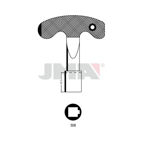 LLAVE JMA CIERRES 508-8