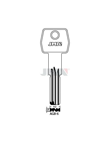 LLAVE JMA SEGUR. AGB 6