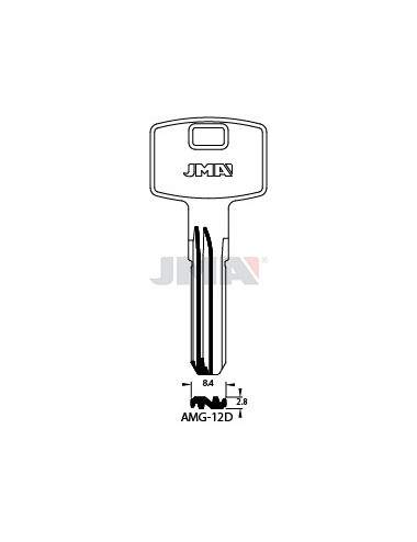LLAVE JMA SEGUR. AMG 12D