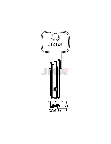 LLAVE JMA SEGUR. DOM B6