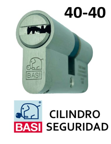 BASI CILINDRO SEGURIDAD 40X40 NIQ