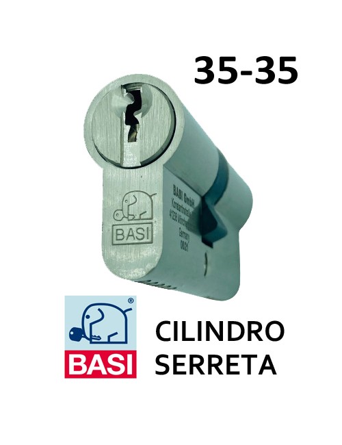 BASI CILINDRO SERRETA 35x35 NIQ