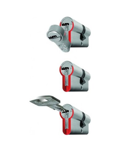 MAUER DOBLE CILINDRO ELITE 2 -RED LINE- 41X51 NIQ