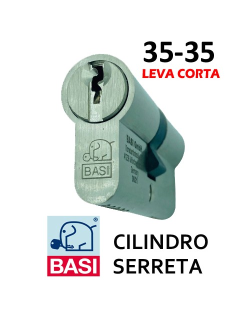 BASI CILINDRO SEGURIDAD LEVA CORTA 35X35 NIQ