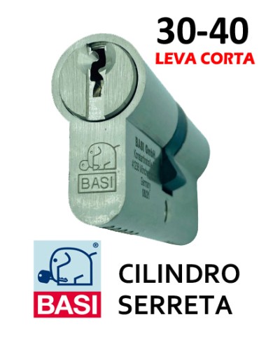 BASI CILINDRO SERRETA LEVA CORTA 30X40 NIQ