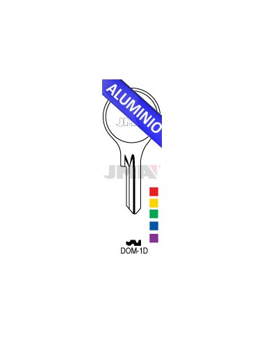 LLAVE JMA ALUM. DOM 1D