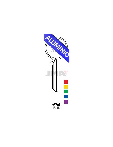 LLAVE JMA ALUM. IS 1D