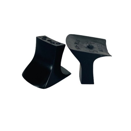 TACONES SEÑORA REF. 50 703 PLASTICO NEGRO  (PAR)
