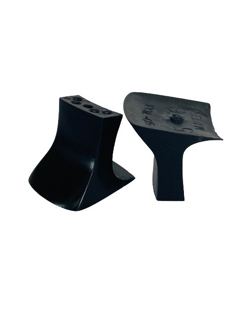 TACONES SEÑORA REF. 50 703 PLASTICO NEGRO  (PAR)