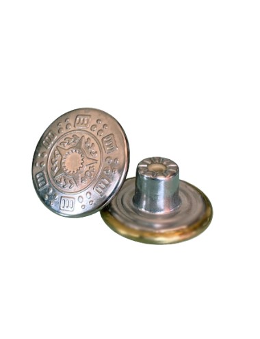 BOTON VAQUERO FIX 17MM. (PACK 25 UDS.)