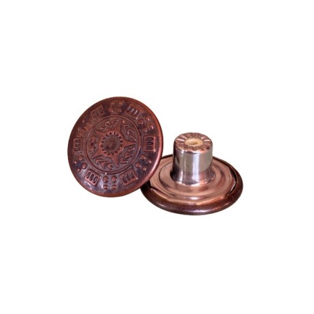 BOTON VAQUERO FIX 17MM. (PACK 25 UDS.)
