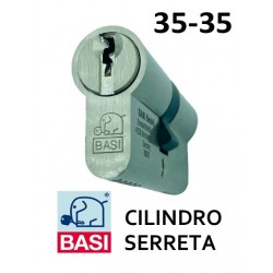 BASI CILINDRO SERRETA LEVA CORTA 35x35 NIQ
