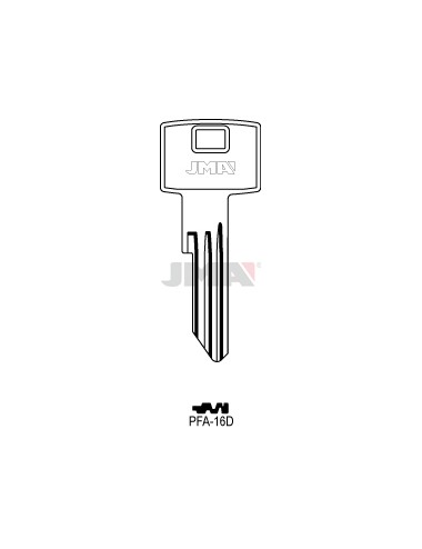 LLAVE JMA ACERO PFA 16D (C)