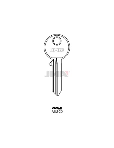 LLAVE JMA ACERO ABU 2D (C)