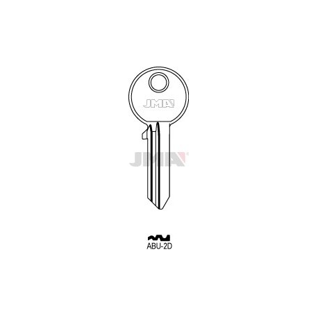 LLAVE JMA ACERO ABU 2D (C)