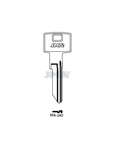 LLAVE JMA ACERO PFA 24D (C)
