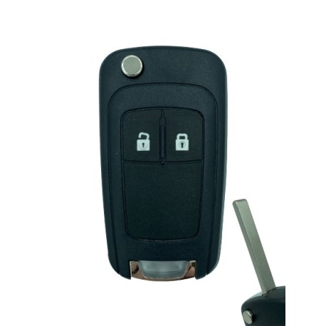 CARCASA OP4BC2  -P/ OPEL  U02PL-2BA - CH05KS (PLEGABLE 2 BOTONES)